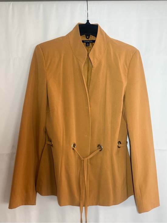 Chadwicks Jackets & Blazers - Chadwicks Women's Camel Drawstring Waist Blazer & Pants